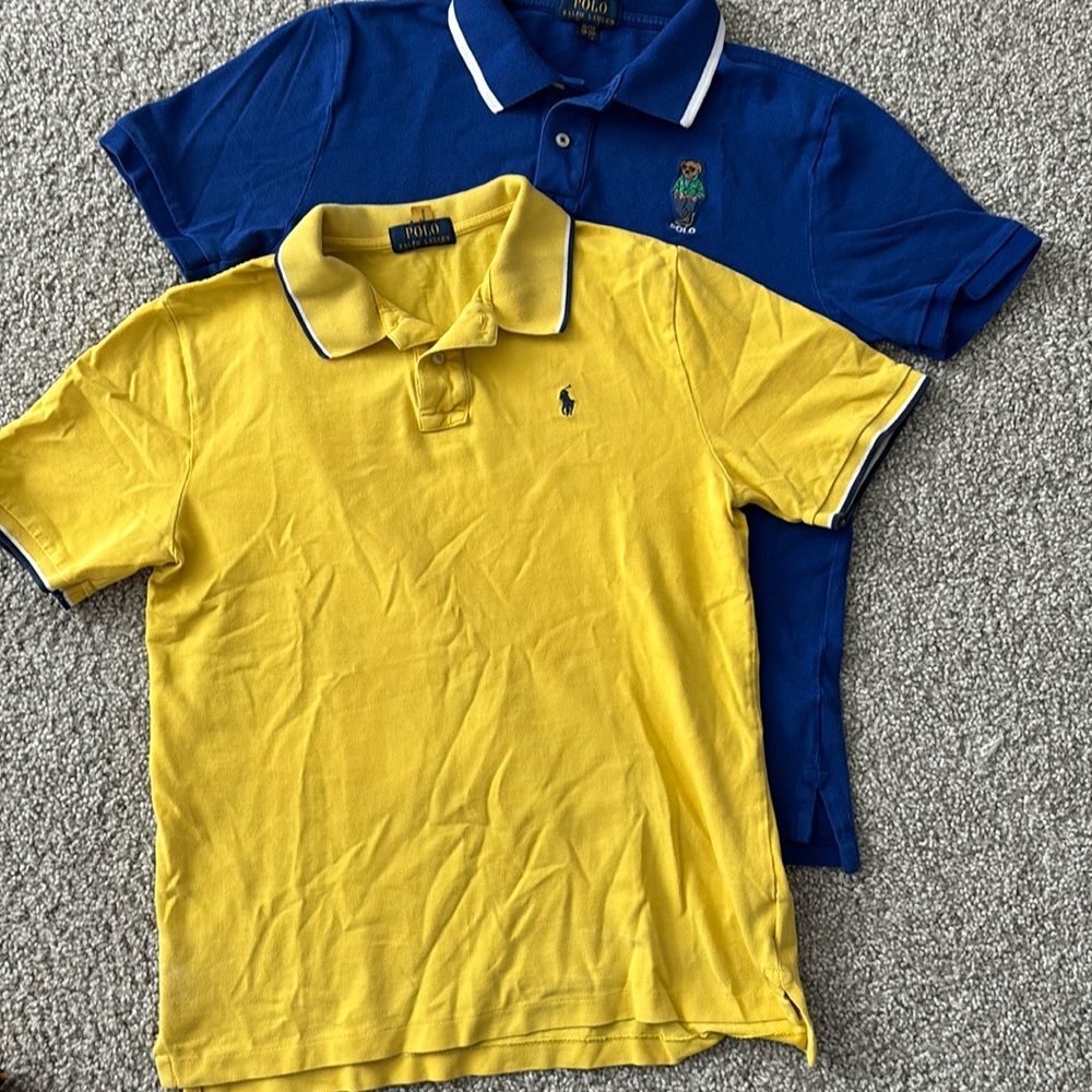 Polo Ralph Lauren polos for young man size 18-20